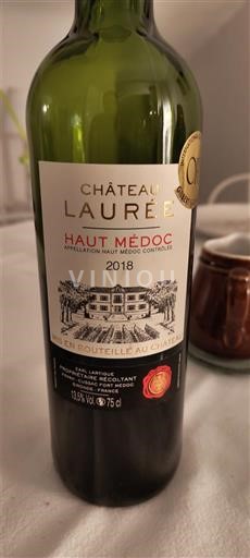 Bordeaux Haut-Médoc Château Laurée 2018