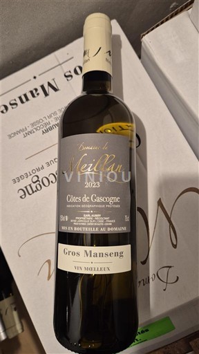 Sud-Ouest Côtes de Gascogne Domaine Meillan Gros Manseng 2023