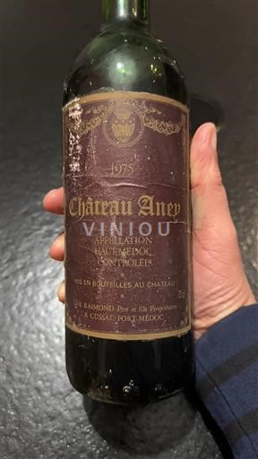Bordeaux Haut-Médoc Château Aney 1975