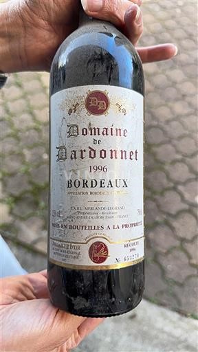 Bordeaux Domaine Dardonnet 1996