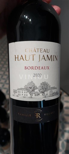 Bordo Château Haut Jamin 2020