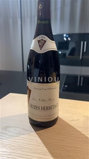 Rhône Valley Crozes-Hermitage Cave de Tain l'Hermitage Les Nobles Rives 1998