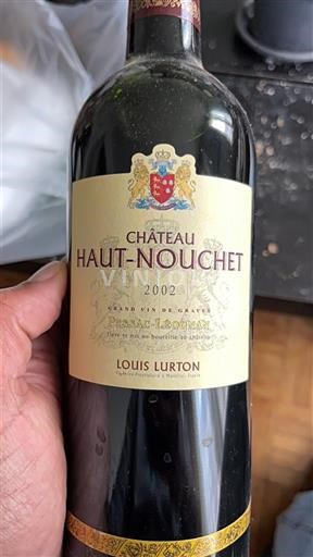 Bordeaux Pessac-Léognan Château Haut-Nouchet 2002