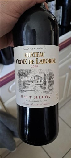 Bordeaux Haut-Médoc Château Croix de Laborde 2009