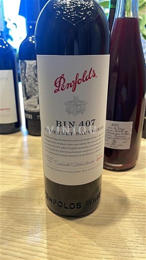 Jižní Austrálie Nespecifikováno Penfolds Bin 407 2018
