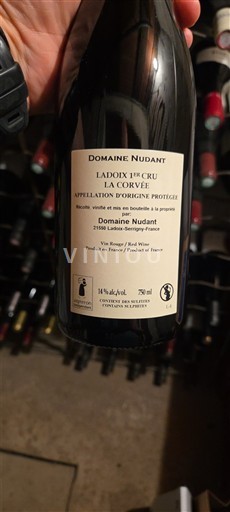 Burgundija Ladoix Premier Cru Domaine Nudant La Corvée 2023