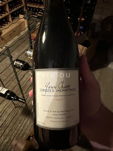 Rhône-dalen Crozes-Hermitage Yann Chave 2023