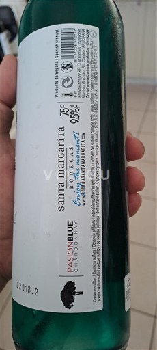 Castela-La Mancha Não especificado Santa Margarita Pasion Blue Chardonnay Não Sazonado