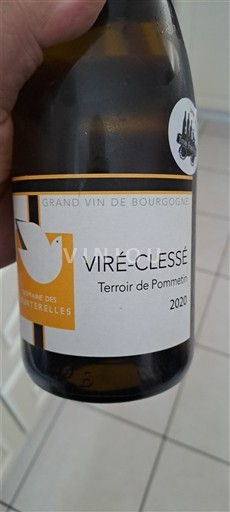 Burgundy Viré-clessé Domaine Des Tutrelles Terroir de Pommenet 2020