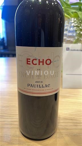 Bordeaux Pauillac Lynch-Bages Echo de Lynch-Bages 2013