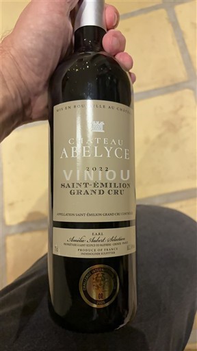 Bordeaux Saint-Émilion Grand Cru Grand Cru Château Abelyce 2022