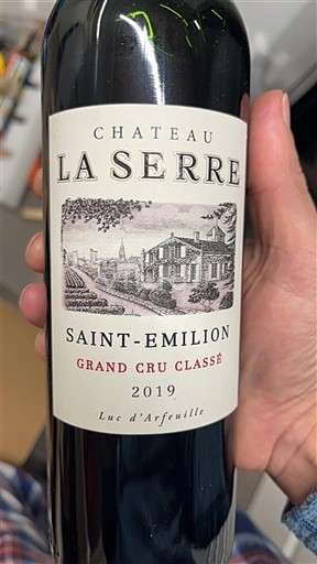 Bordeaux Saint-Émilion Château La Serre 2019