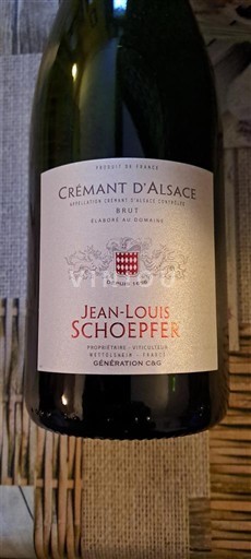 Alsace Crémant-d'alsace Jean-Louis Schoepfer Non Millésimé