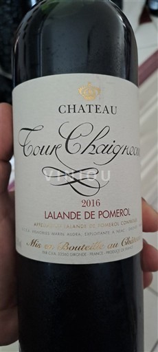 Burdeos Lalande-de-Pomerol Château Tour Chaigneau 2016