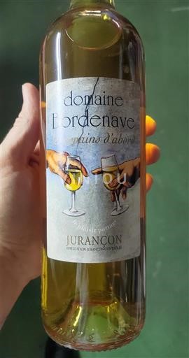 Sudoeste Jurançon Domaine Bordenave Grains d'Abondance 2019