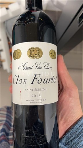 Bordeaux Saint-Émilion Premier Grand Cru Classé Clos Fourtet 2013
