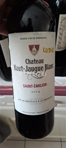 Bordeaux Saint-Émilion Château Haut-Jaugue Blanc 2014