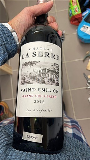 Bordeaux Saint-Émilion Château La Serre 2016
