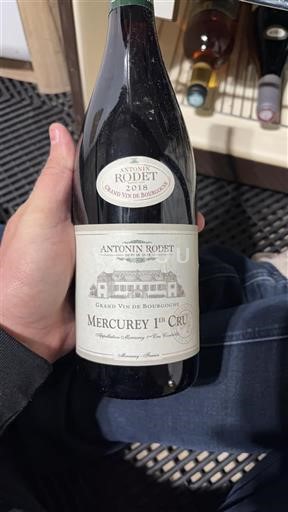 Bourgogne Mercurey Premier Cru Antonin Rodet 2018