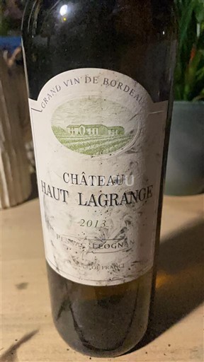 Bordeaux Pessac-Léognan Château Haut Lagrange 2013