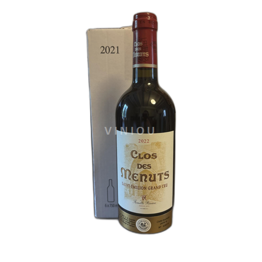 Bordeaux Saint-Émilion Grand Cru Clos des Menuts 2022