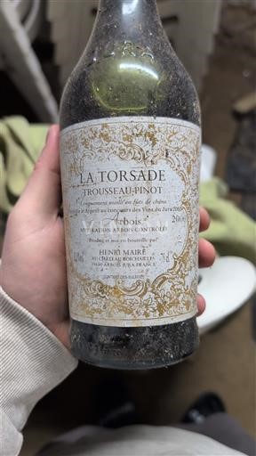 Jura Arbois Henri Maire La Torsade Trousseau-Pinot 2000