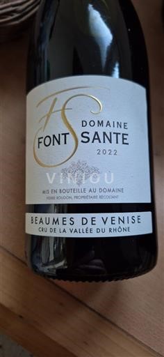 Valea Ronului Beaumes de Venise Domaine Font Sante 2022