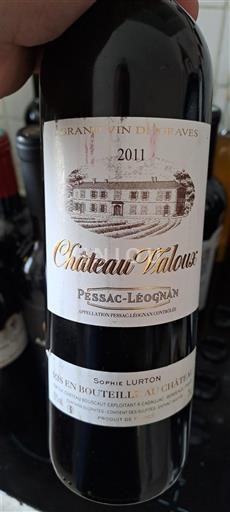 Bordeaux Pessac-Léognan Château Valoux 2011