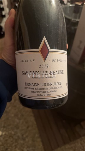 Bourgogne Savigny-lès-Beaune Domaine Lucien Jacob 2019