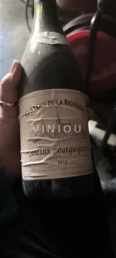 Borgoña Coteaux de Borgoña Château La Rigodière 2013