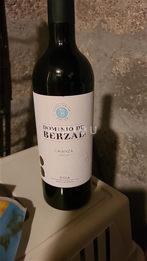 La Rioja rioja Dominio de Berzal Crianza 2020