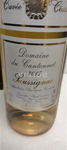 Sudoeste Saussignac Domaine Cantonnet Cécile 2015