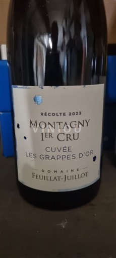 Bourgondië Montagny Premier Cru Domaine Feuillat-Juillot Les Grappes d'Or 2023