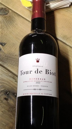 Bordeaux Château Tour de Biot 2022