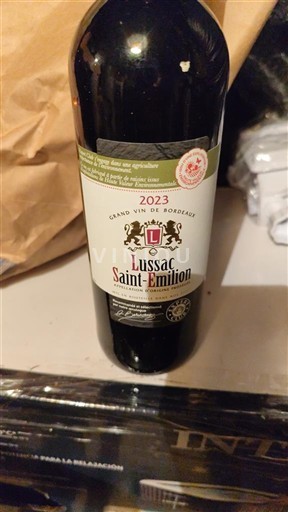 Bordeaux Lussac-saint-émilion Chateaeu Jean Faux Sainte Radegonde Rouge 2023