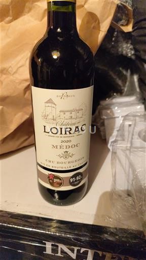 Bordeaux Médoc Cru Bourgeois Château Loirac 2020