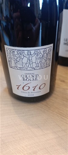 Provence Côtes-de-Provence Château Grand Boise 1610 2018