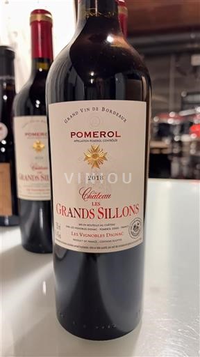 Bordeaux Pomerol Château Les Grands Sillons 2018