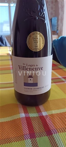 Thung lũng sông Loire Saumur-champigny Les Loges de Villeneuve 2021