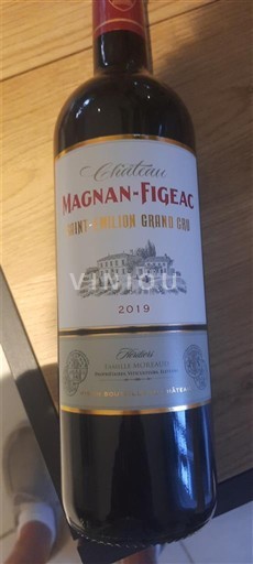Bordeaux Saint-Émilion Grand Cru Grand Cru Château Magnan-Figeac 2019