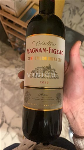Bordeaux Saint-Émilion Grand Cru Grand Cru Château Magnan-Figeac 2019