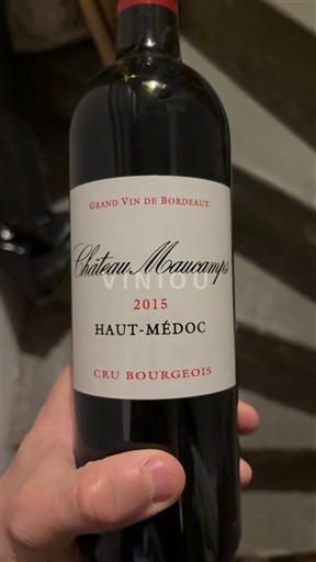 Burdeos Haut-Médoc Château Maucamps Cru bourgeois 2015