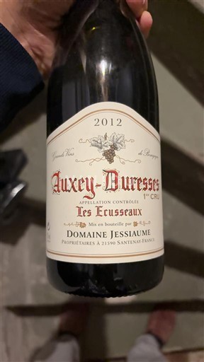 Bourgogne Auxey-duresses Premier Cru Domaine Jessiaume Les Ecusseaux 2012