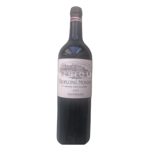 Bordeaux Saint-Émilion Grand Cru Troplong Mondot 2007