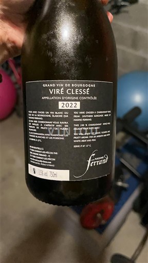 Bourgogne Viré-clessé Domaine Ferrand 2022