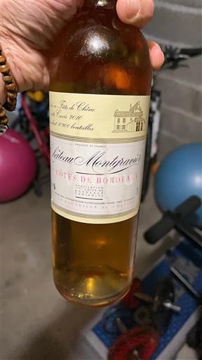 Burdeos Côtes-de-Bordeaux Château Montgravier 2010