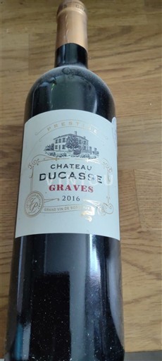 Bordéus Graves Château Ducasse Prestige 2016