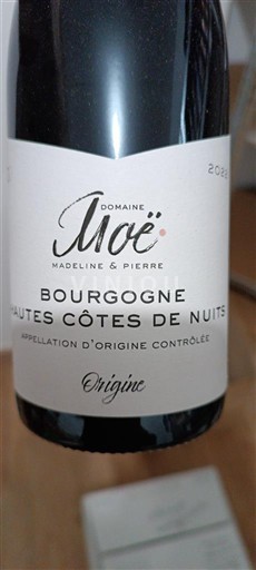 Bourgogne Ikke specificeret Domaine Noë Origine 2022
