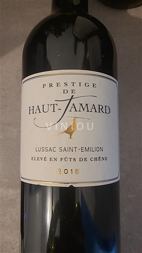 Bordeaux Lussac-saint-émilion Haut-Famard Prestige 2016