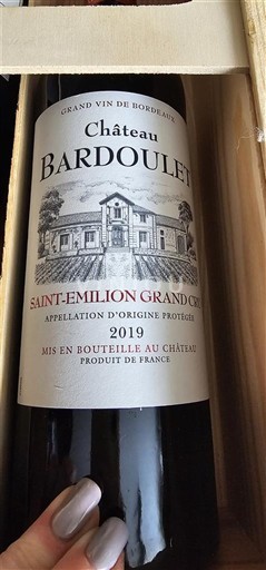 Bordeaux Saint-Émilion Grand Cru Grand Cru Château Bardoulet 2019